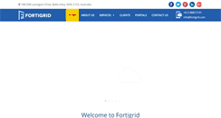 Desktop Screenshot of fortigrid.com